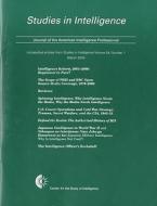 Studies in Intelligence, Journal of the American Intelligence Professional, Unclassified Articles from Studies in Intelligence, V. 54, No. 1 (March 20 edito da Central Intelligence Agency