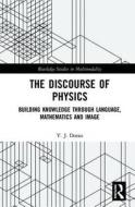 The Discourse of Physics di Y. J. (University of Sydney Doran edito da Taylor & Francis Ltd