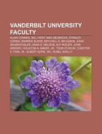 Vanderbilt University Faculty: Alain Con di Books Llc edito da Books LLC, Wiki Series