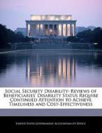 Social Security Disability edito da Bibliogov