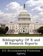 Bibliography Of R And M Research Reports edito da Bibliogov