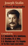 Joseph Stalin: A Short Biography di Marx -. Engels -. Lenin Institute edito da INTL LAW & TAXATION PUBL