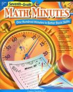 7TH GRADE MATH MINUTES di Doug Stoffel edito da CREATIVE TEACHING PR INC