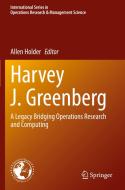 Harvey J. Greenberg edito da Springer Nature Switzerland AG