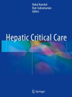 Hepatic Critical Care edito da Springer-Verlag GmbH