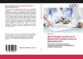 Aprendizaje social en el desarrollo urbano ante la globalización di Edgar Fürst edito da EAE