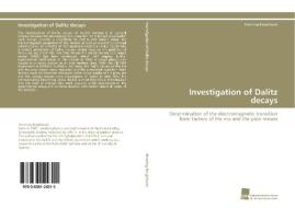 Investigation of Dalitz decays di Henning Berghäuser edito da Südwestdeutscher Verlag für Hochschulschriften AG  Co. KG