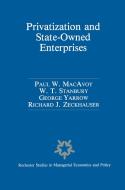 Privatization and State-Owned Enterprises edito da Springer Netherlands