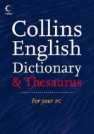 Collins English Dictionary And Thesaurus edito da Harpercollins Publishers