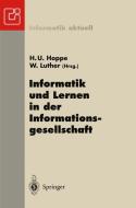 Informatik und Lernen in der Informationsgesellschaft edito da Springer Berlin Heidelberg