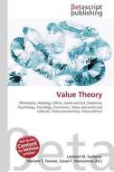 Value Theory edito da Betascript Publishing