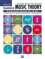 Essentials of Music Theory: Complete Teacher's Activity Kit di Karen Surmani, Morton Manus, Andrew Surmani edito da ALFRED PUBN