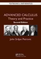 Advanced Calculus di John Petrovic edito da Taylor & Francis Ltd