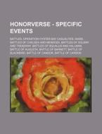 Honorverse - Specific Events: Battles, O di Source Wikia edito da Books LLC, Wiki Series