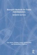Research Methods For Public Administrators di Gary Rassel, Suzanne Leland, Zachary Mohr, Elizabethann O'Sullivan edito da Taylor & Francis Ltd
