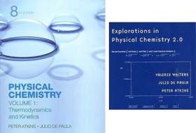 Physical Chemistry, Volume 1: Thermodynamics and Kinetics di Peter Atkins, Julio de Paula edito da W.H. Freeman & Company