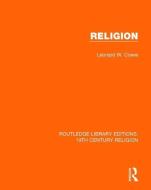 Religion di Leonard W. Cowie edito da Taylor & Francis Ltd