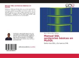 Manual SQL sentencias básicas en MySQL di Marco Tulio Sánchez Espinosa edito da EAE
