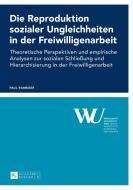 Die Reproduktion sozialer Ungleichheiten in der Freiwilligenarbeit di Paul Rameder edito da Lang, Peter GmbH