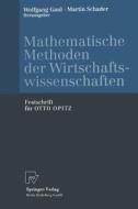 Mathematische Methoden der Wirtschaftswissenschaften edito da Physica-Verlag HD