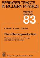 Pion-Electroproduction di Edoardo Amaldi, Sergio Fubini, Giuseppe Furlan edito da Springer Berlin Heidelberg