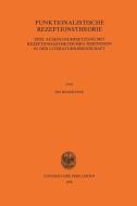 Funktionalistische Rezeptionstheorie di Jos. Hoogeveen edito da Springer Netherlands