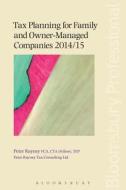 Tax Planning For Family And Owner-managed Companies 2014/15 di Peter Rayney edito da Bloomsbury Publishing Plc
