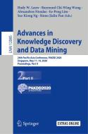 Advances in Knowledge Discovery and Data Mining edito da Springer International Publishing