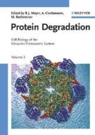 Protein Degradation 3 di RJ Mayer edito da Wiley VCH Verlag GmbH