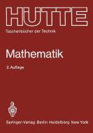 Mathematik di Istvan Szabo, K. Wellnitz, W. Zander edito da Springer Berlin Heidelberg