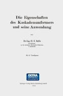 Die Eigenschaften des Kaskadenumformers und seine Anwendung di Herman S. Hallo edito da Springer Berlin Heidelberg