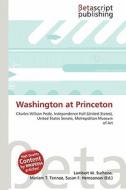 Washington at Princeton edito da Betascript Publishing