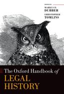The Oxford Handbook Of Legal History edito da Oxford University Press