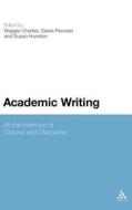 Academic Writing: At the Interface of Corpus and Discourse di Susan Hunston edito da CONTINNUUM 3PL