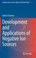 Development And Applications Of Negative Ion Sources di Vadim Dudnikov edito da Springer Nature Switzerland Ag