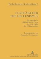 Europäischer Philhellenismus edito da Lang, Peter GmbH