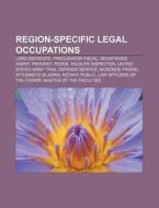 Region-specific Legal Occupations: Lord di Books Llc edito da Books LLC, Wiki Series