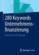 280 Keywords Unternehmensfinanzierung edito da Springer Gabler