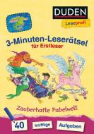 Duden Leseprofi - 3-Minuten-Leserätsel für Erstleser: Zauberhafte Fabelwelt di Susanna Moll edito da FISCHER Duden
