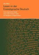 Lesen in der Fremdsprache Deutsch-Eine empirische Studie zum Lesen linearer Texte... di Ute Weis edito da Books on Demand