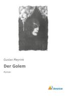 Der Golem di Gustav Meyrink edito da Literaricon Verlag UG