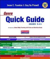 Genre Quick Guide K-8 di Irene Fountas, Gay Su Pinnell edito da HEINEMANN EDUC BOOKS