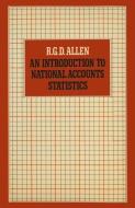An Introduction to National Accounts Statistics di Roger Allen edito da Palgrave Macmillan