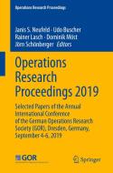 Operations Research Proceedings 2019 edito da Springer International Publishing