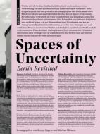 Spaces of Uncertainty - Berlin revisited edito da Birkhäuser Verlag GmbH