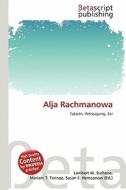 Alja Rachmanowa edito da Betascript Publishing