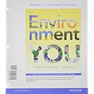 Environment and You, The, Books a la Carte Edition di Norman Christensen, Lissa Leege edito da Benjamin-Cummings Publishing Company