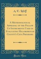 A Methodological Appraisal of the Follow Up Instruments Used in Evaluating Hillsborough County's CETA Programs (Classic Reprint) di A. E. Luloff edito da Forgotten Books