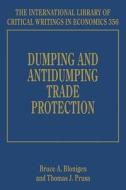 Dumping and Antidumping Trade Protection di Bruce A. Blonigen, Thomas J. Prusa edito da Edward Elgar Publishing