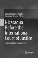 Nicaragua Before the International Court of Justice edito da Springer International Publishing